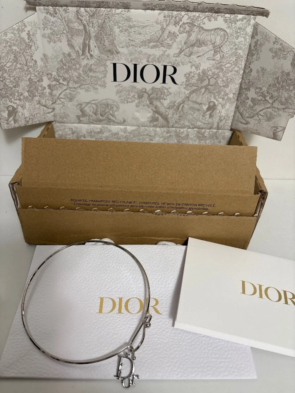 Dior Logo Charm choker
